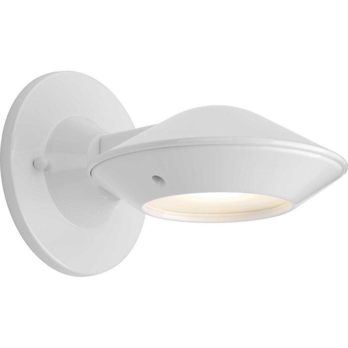 Progress Lighting P560090-030-30K LED Wall Lantern, White