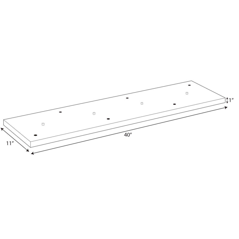 Progress Lighting P860005-020 Canopy, Antique Bronze