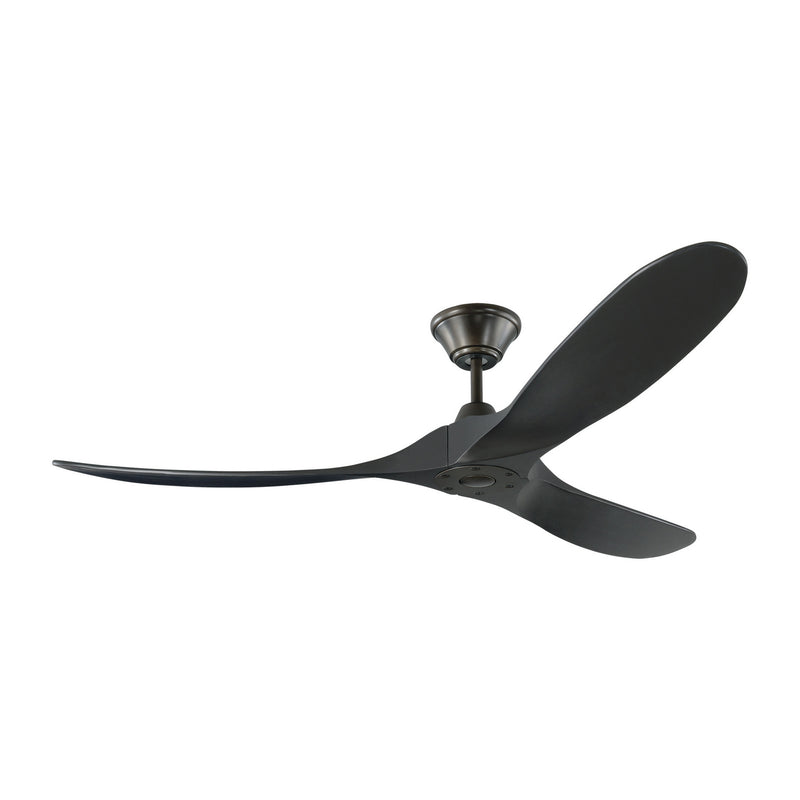 Visual Comfort Fan 3MAVR60BKBK 60" Ceiling Fan, Matte Black