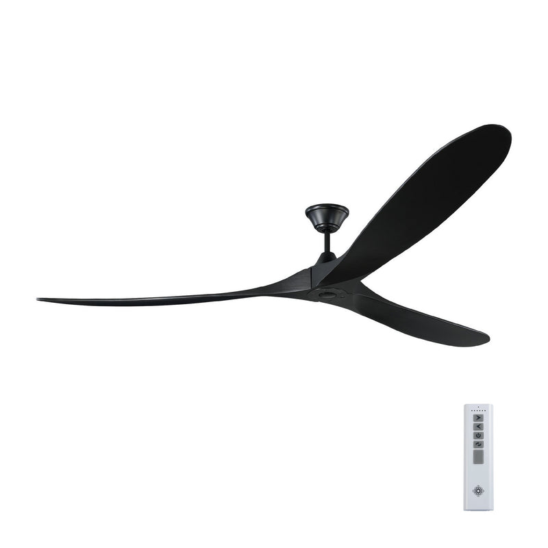 Visual Comfort Fan 3MAVR88BKBK 88" Ceiling Fan, Matte Black