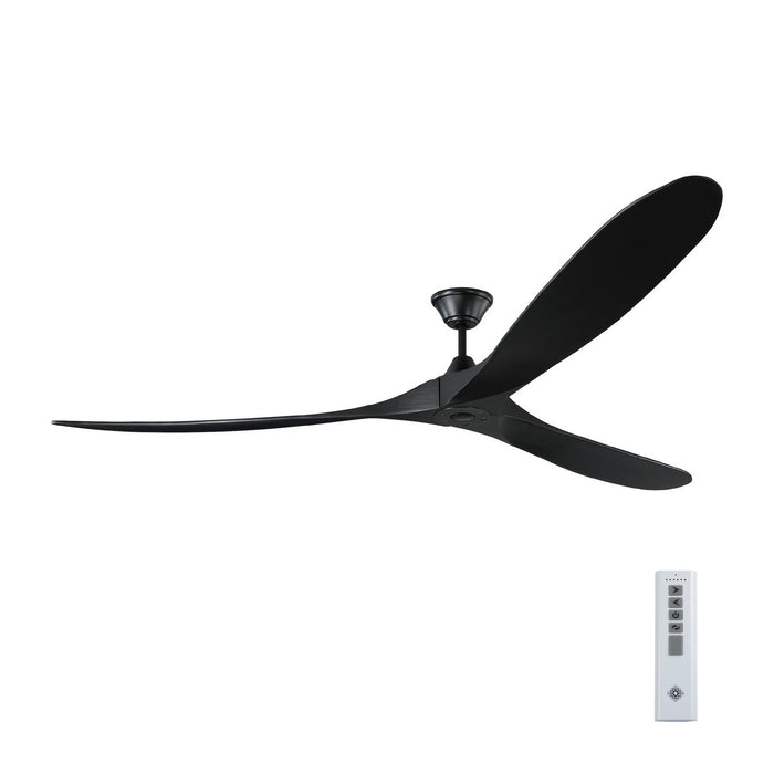 Visual Comfort Fan 3MAVR88BKBK 88" Ceiling Fan, Matte Black