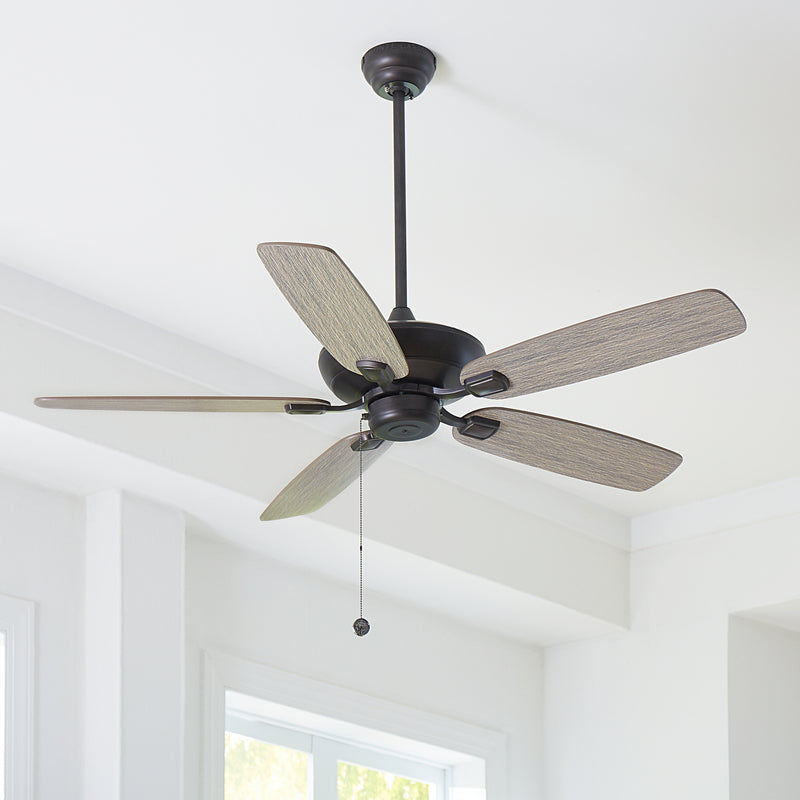 Generation Lighting 5COM52AGP 52" Ceiling Fan, Aged Pewter