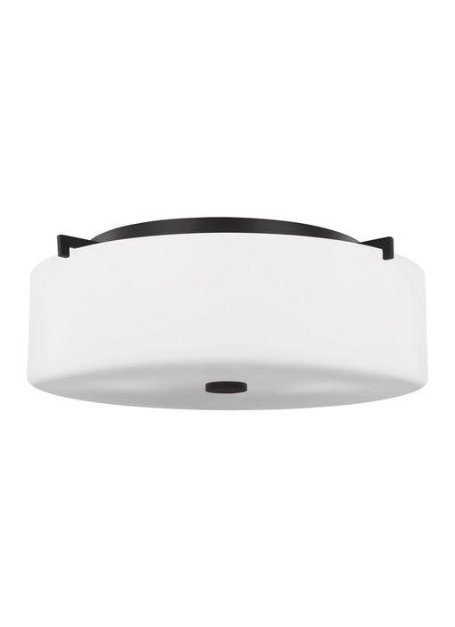 Generation Lighting FM312ORB Three Light Flush Mount, Oil Rubbed Bronze