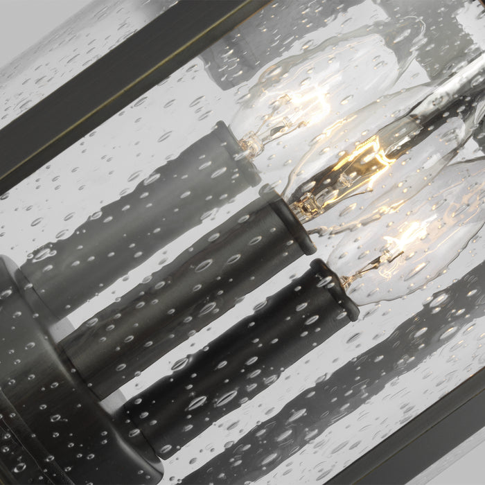 Visual Comfort Studio OL14302ANBZ Three Light Outdoor Wall Lantern, Antique Bronze