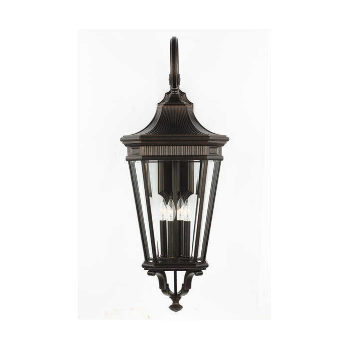 Generation Lighting OL5405GBZ Four Light Wall Lantern, Grecian Bronze