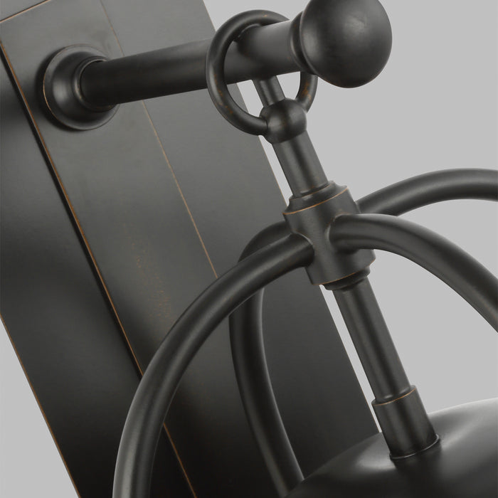 Generation Lighting OL7623ES Three Light Outdoor Wall Lantern, Espresso