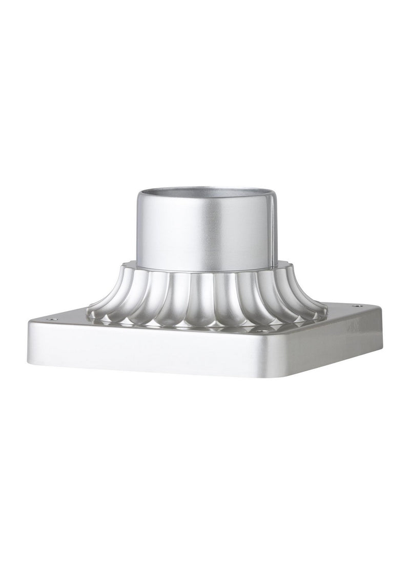 Generation Lighting PIERMOUNT-PBS Pier Mount Base, Painted Brushed Steel
