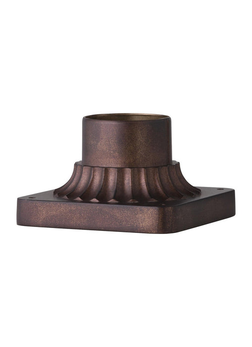 Generation Lighting PIERMOUNT-PTBZ Pier Mount Base, Patina Bronze