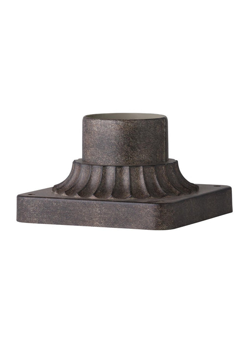 Generation Lighting PIERMOUNT-WCT Pier Mount Base, Weathered Chestnut