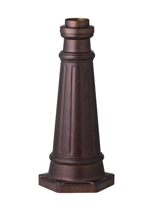 Generation Lighting POSTBASE-PTBZ Post Mount Base, Patina Bronze