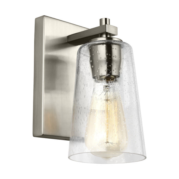 Visual Comfort Studio VS24301SN One Light Wall Sconce, Satin Nickel