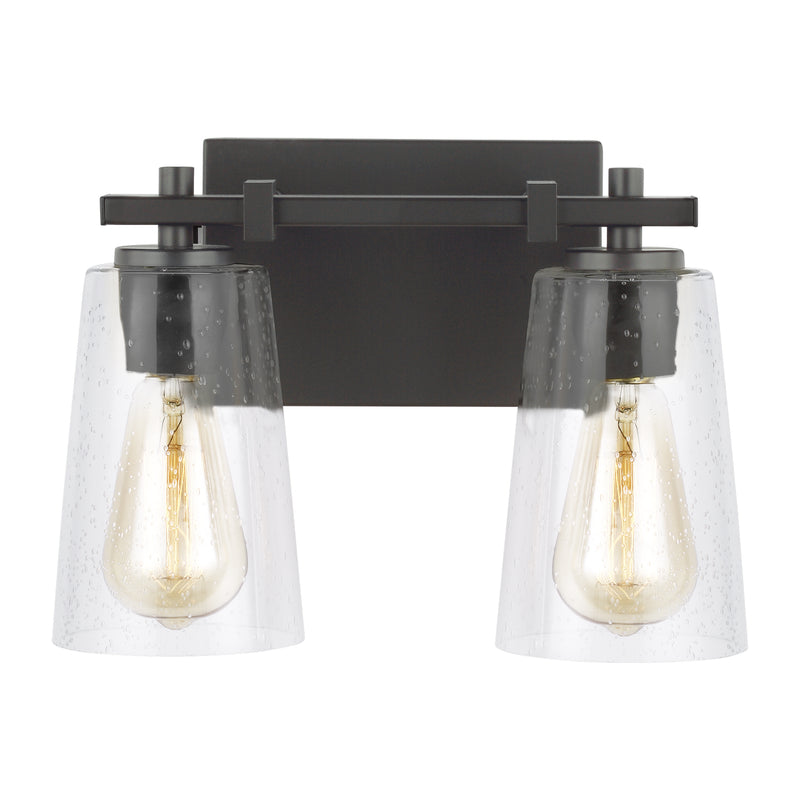 Visual Comfort Studio VS24302ORB Two Light Vanity, Oil Rubbed Bronze