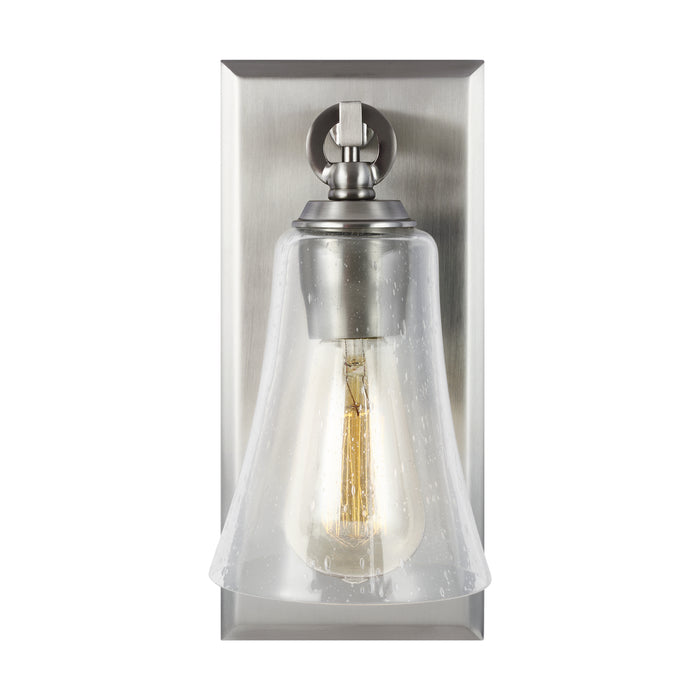Visual Comfort Studio VS24701SN One Light Wall Sconce, Satin Nickel