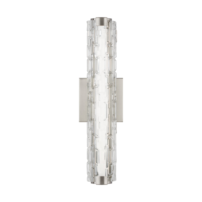 Visual Comfort Studio WB1876SN-L1 LED Wall Sconce, Satin Nickel