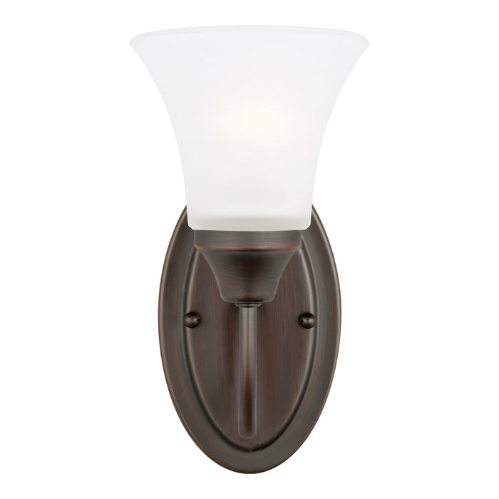 Generation Lighting 41806EN3-710 One Light Wall / Bath Sconce, Bronze