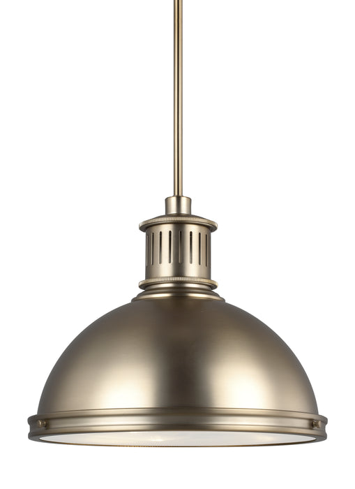 Generation Lighting 65087EN3-848 Three Light Pendant, Satin Brass