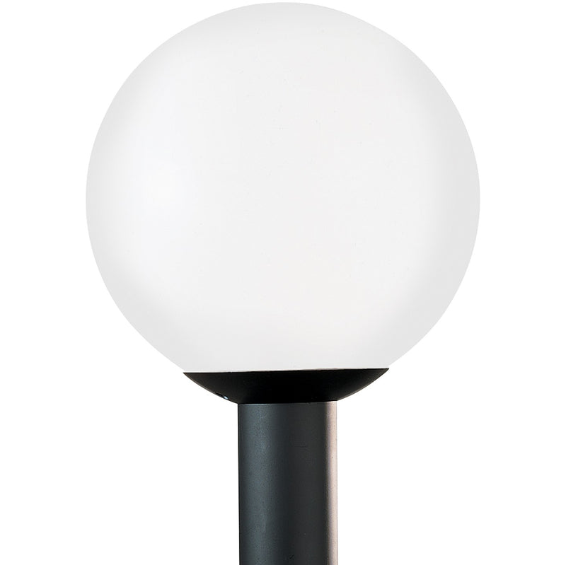 Generation Lighting 8252EN3-68 One Light Outdoor Post Lantern, White Plastic