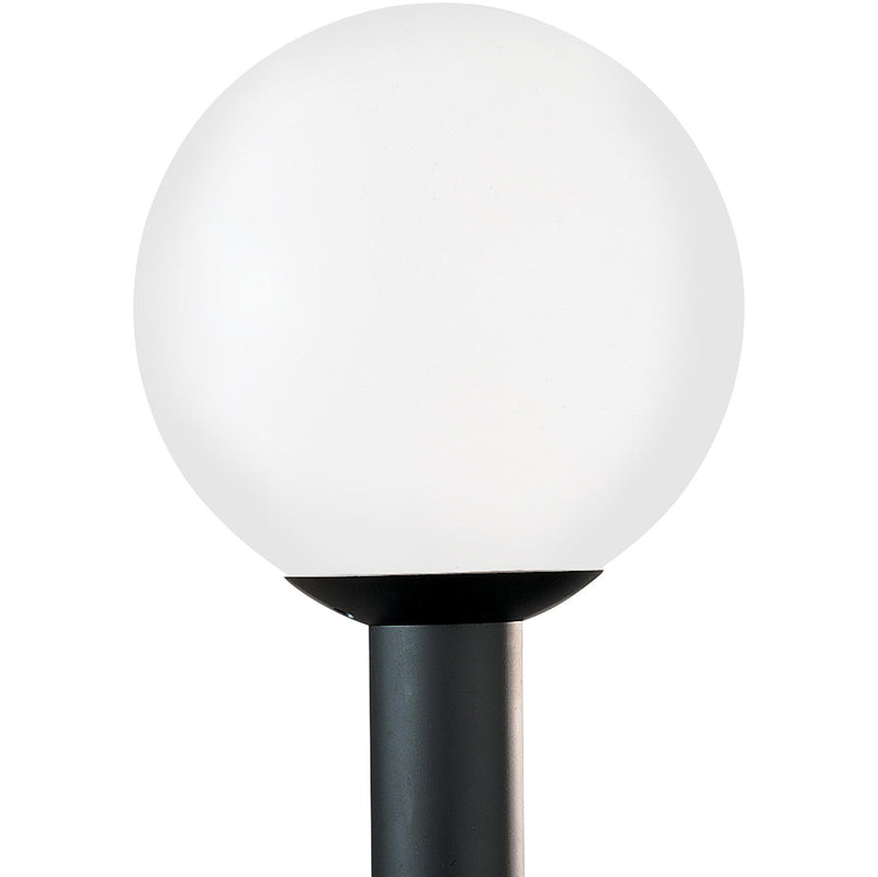 Generation Lighting 8254EN3-68 One Light Outdoor Post Lantern, White Plastic