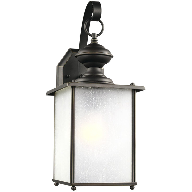 Generation Lighting 84580-71 One Light Outdoor Wall Lantern, Antique Bronze