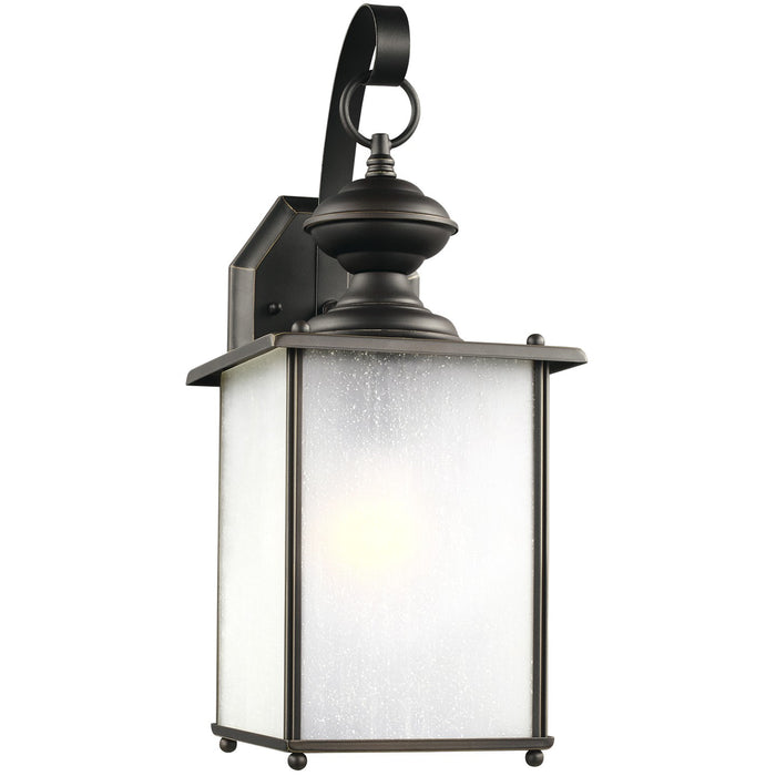 Generation Lighting 84580-71 One Light Outdoor Wall Lantern, Antique Bronze
