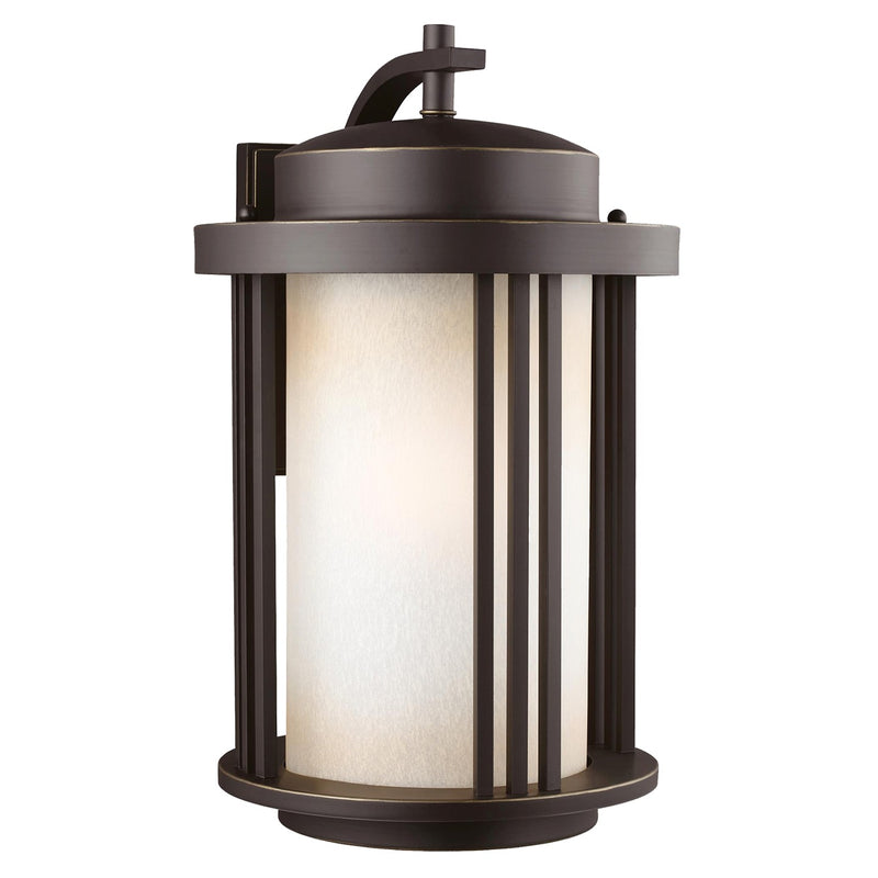 Generation Lighting 8847901DEN3-71 One Light Outdoor Wall Lantern, Antique Bronze