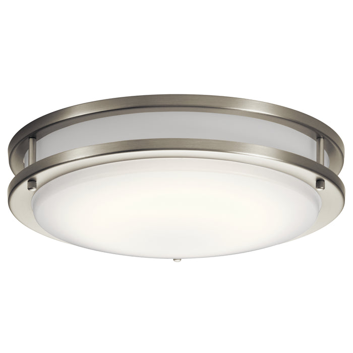 Kichler 10769NILED LED Flush Mount, Brushed Nickel