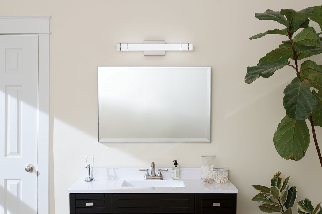 Kichler 11253NILED LED Linear Bath, Brushed Nickel