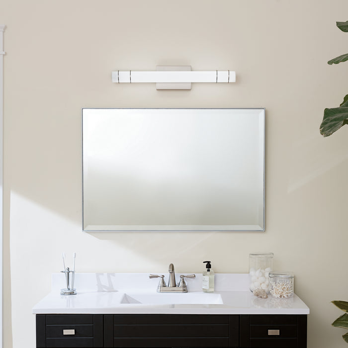Kichler 11253NILED LED Linear Bath, Brushed Nickel