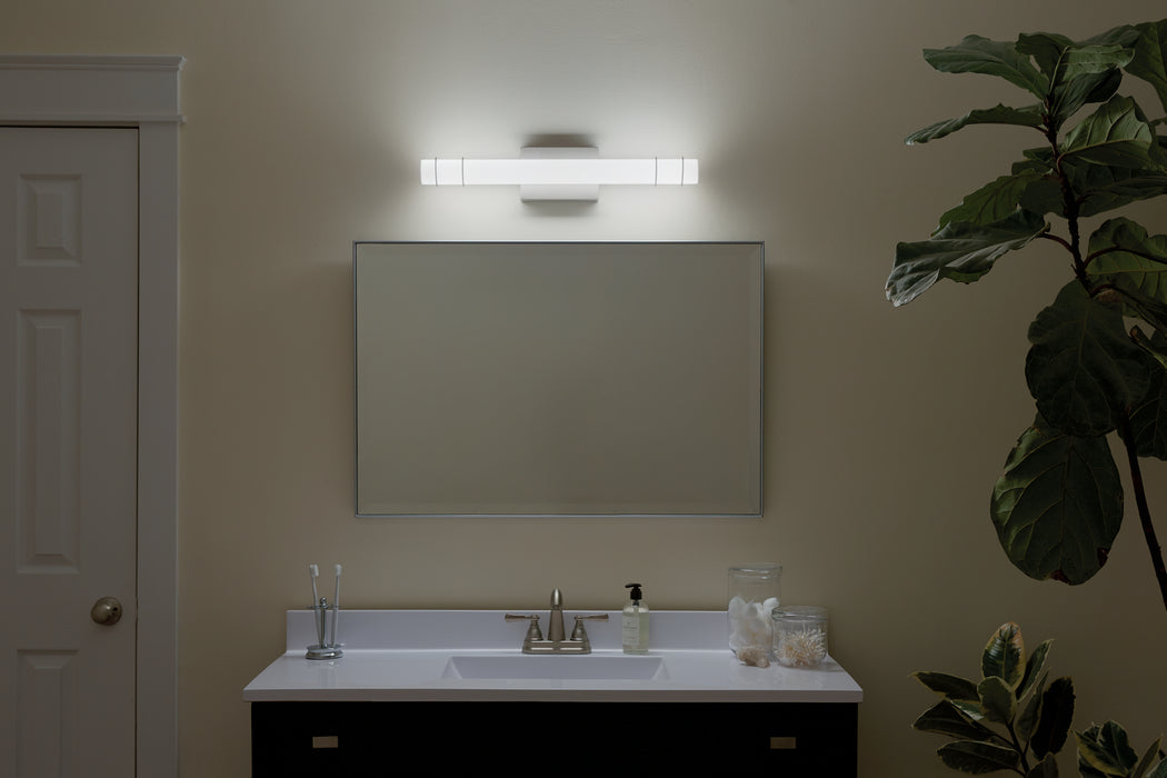 Kichler 11253NILED LED Linear Bath, Brushed Nickel