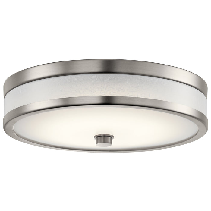 Kichler 11302CPLED LED Flush Mount, Champagne