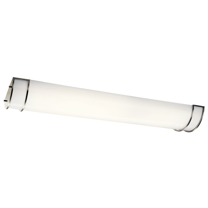 Kichler 11304NILED LED Linear Wall/Ceiling Mount, Brushed Nickel