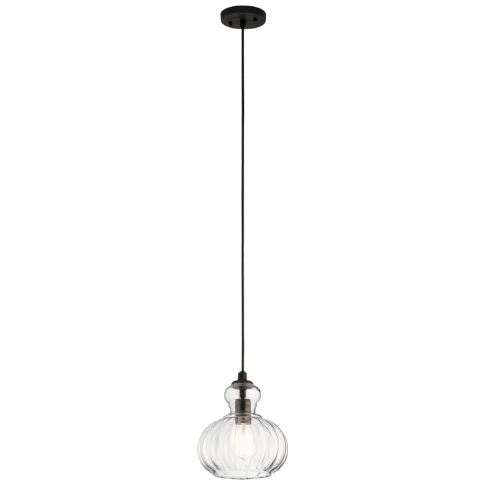 Kichler 43956OZ One Light Mini Pendant, Olde Bronze