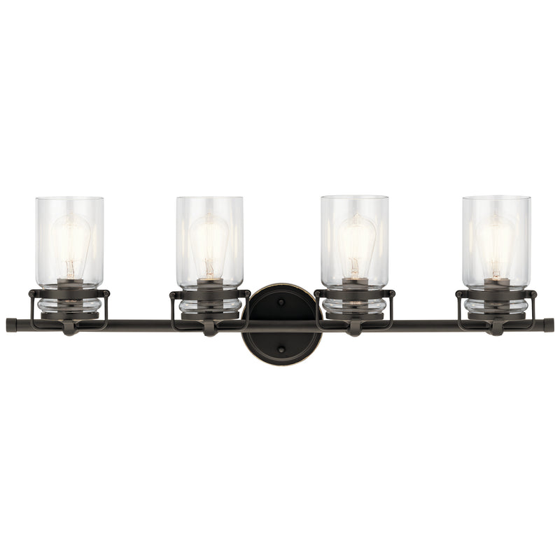 Kichler 45690OZ Four Light Bath, Olde Bronze