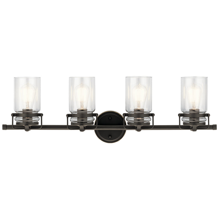 Kichler 45690OZ Four Light Bath, Olde Bronze