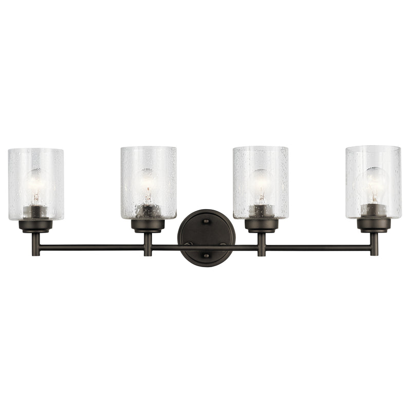 Kichler 45887OZ Four Light Bath, Olde Bronze