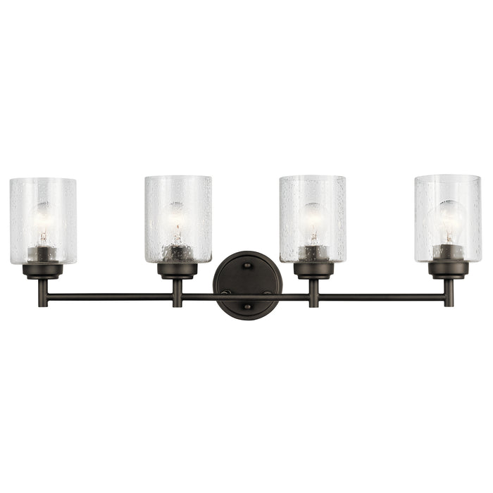 Kichler 45887OZ Four Light Bath, Olde Bronze