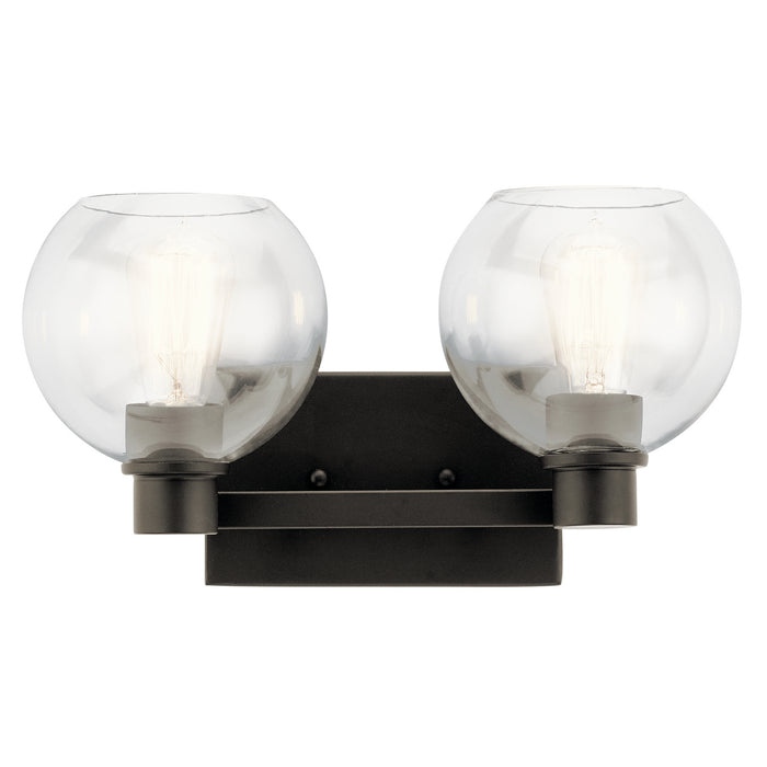 Kichler 45893OZ Two Light Bath, Olde Bronze