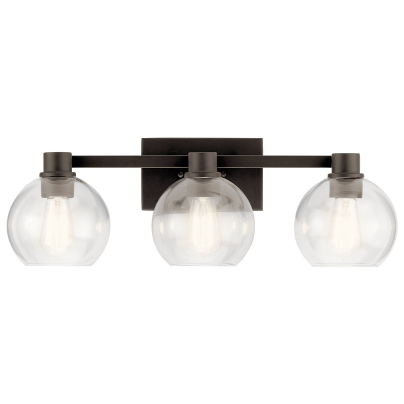 Kichler 45894OZ Three Light Bath, Olde Bronze