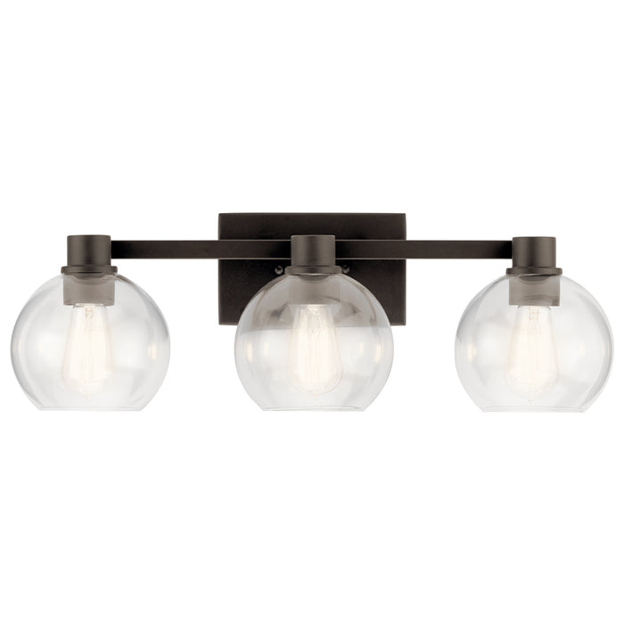 Kichler 45894OZ Three Light Bath, Olde Bronze