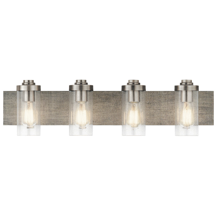 Kichler 45929CLP Four Light Bath, Classic Pewter