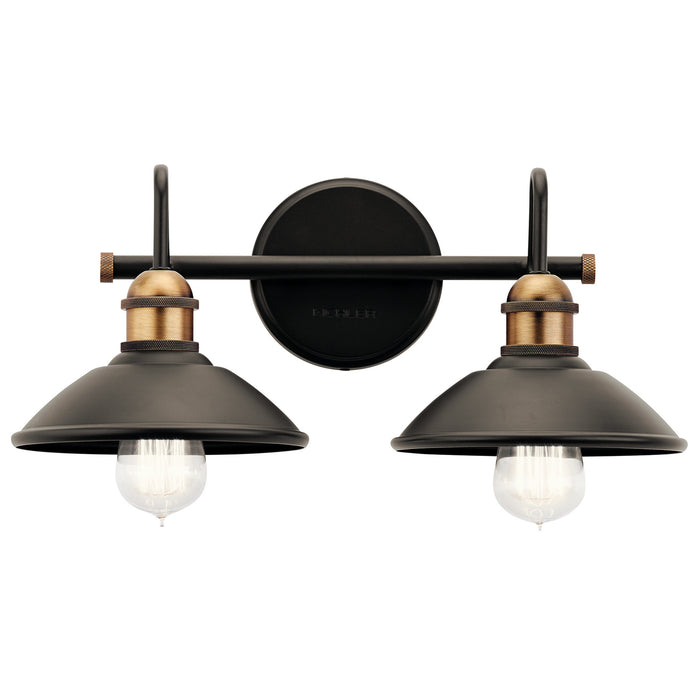 Kichler 45944OZ Two Light Bath, Olde Bronze