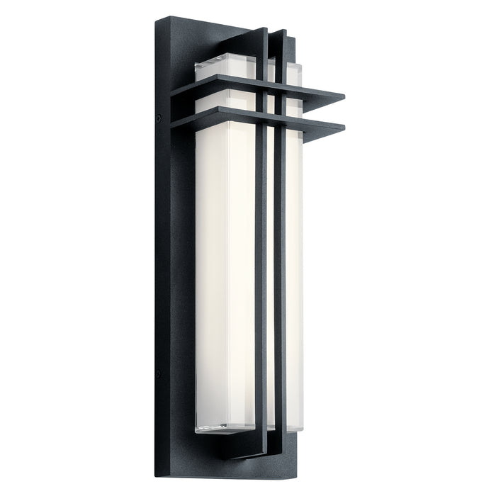 Kichler 49297BKTLED LED Outdoor Wall Mount, Textured Black