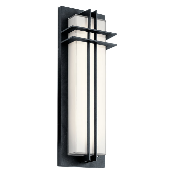 Kichler 49298BKTLED LED Outdoor Wall Mount, Textured Black