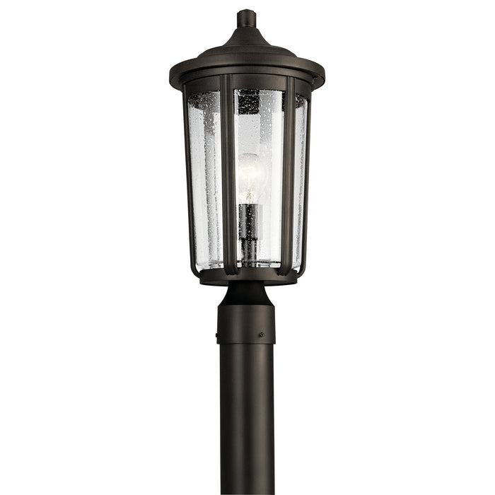 Kichler 49895OZ One Light Outdoor Post Mount, Olde Bronze