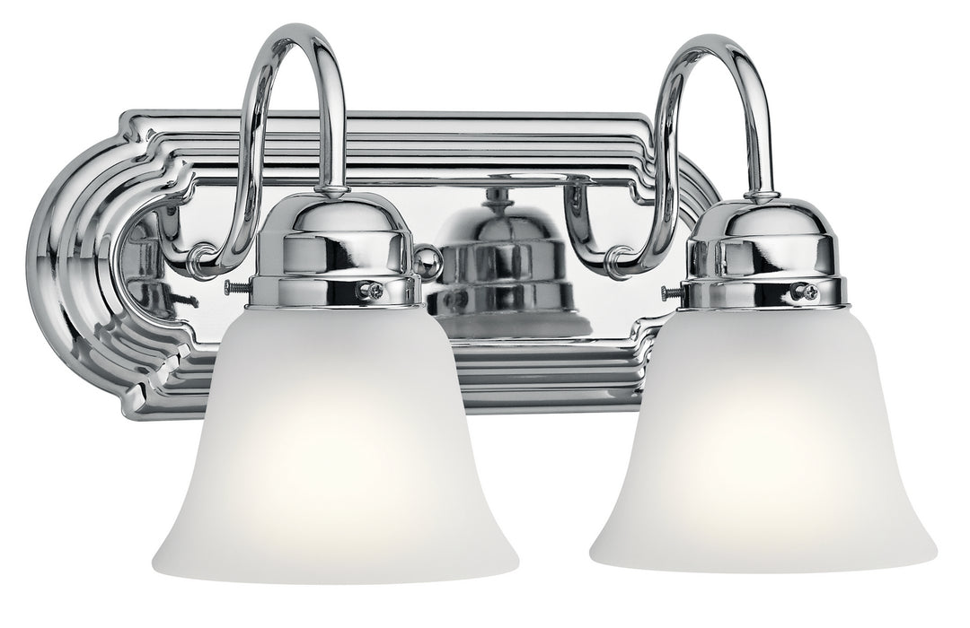 Kichler 5336CHS Two Light Bath, Chrome