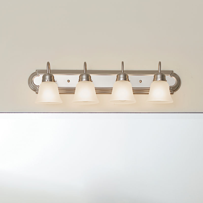Kichler 5338NIS Four Light Bath, Brushed Nickel