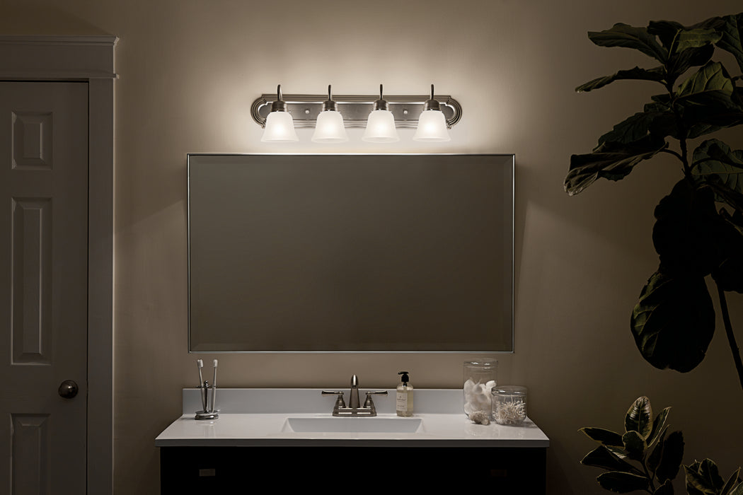 Kichler 5338NIS Four Light Bath, Brushed Nickel