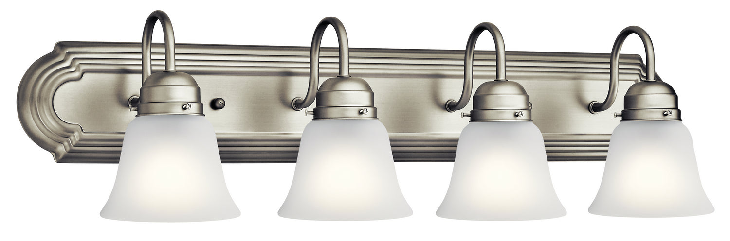 Kichler 5338NIS Four Light Bath, Brushed Nickel