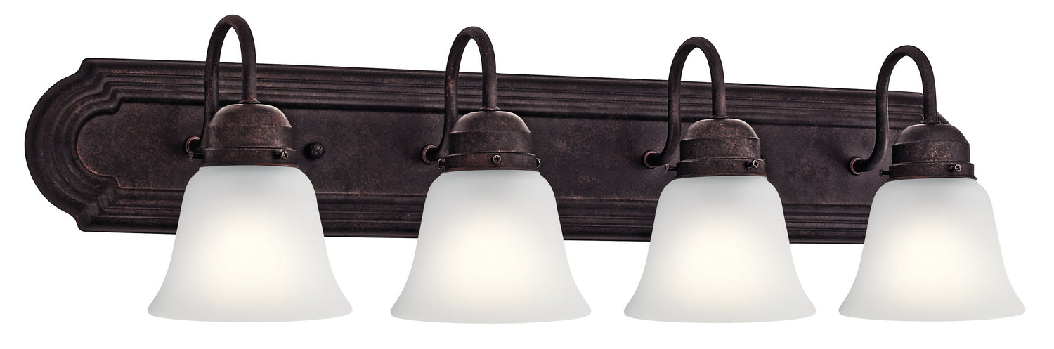 Kichler 5338TZS Four Light Bath, Tannery Bronze