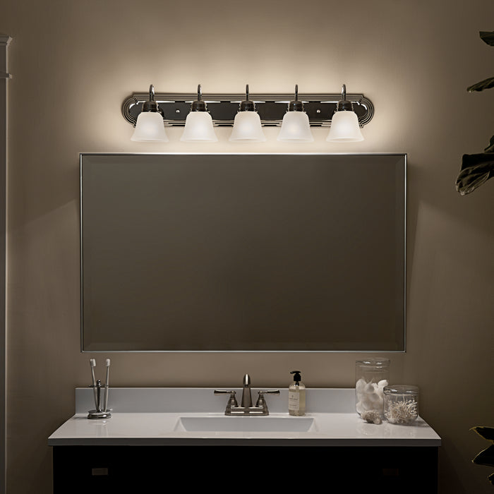 Kichler 5339CHS Five Light Bath, Chrome